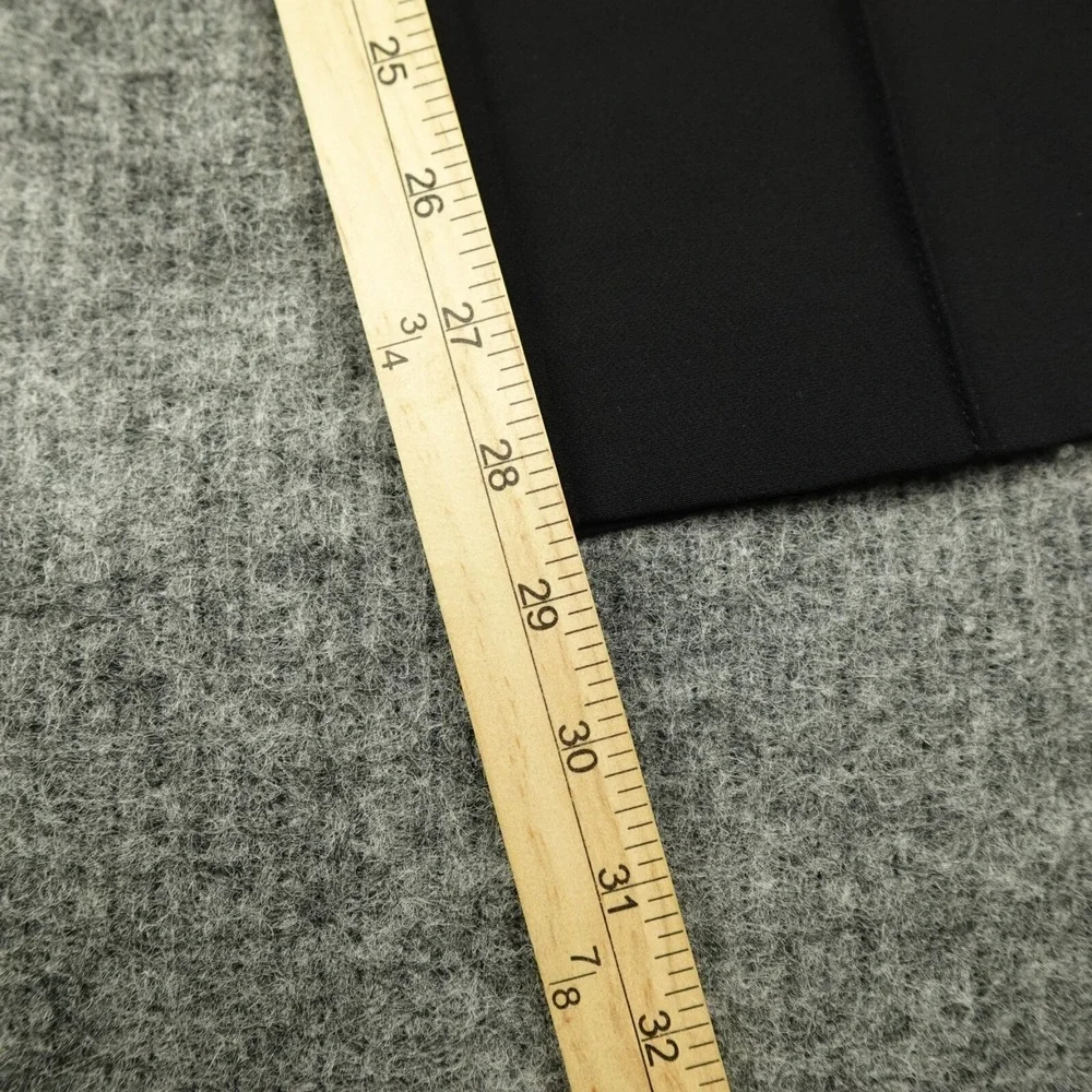 Lafayette 148 New York Pants Womens 10 Black Gramercy Acclaimed Stretch Straight - Picture 6 of 9